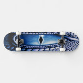 ファンタジーブルードラゴンアイ スケートボード (横)