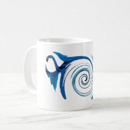ファンタジーブルードラゴン コーヒーマグカップ