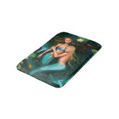 ファンタジープリンセスmermaids in lake Bath Mat バスマット (アングル)