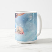 ファンタジーベビー・コウノトリ コーヒーマグカップ (正面右)