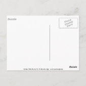 ファンタジーホワイトホース&海サーフギフト ポストカード (裏面)