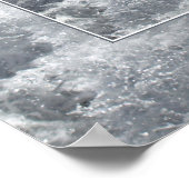 ファンタジーホワイトホース&海サーフポスター ポスター (角)