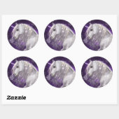 ファンタジーホワイトユニコーン ラウンドシール (シート)