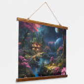 ファンタジーホーム&ガーデン 吊り下げ型タペストリー (傾斜あり)