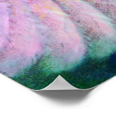 ファンタジーポスターピーコックフェザーレディーアートダークエンジェル ポスター (角)