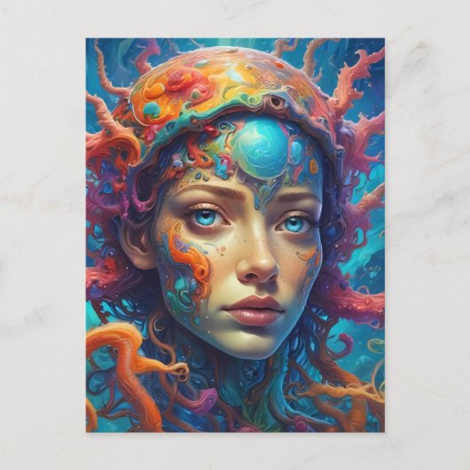 ファンタジーポートレート ポストカード (正面)