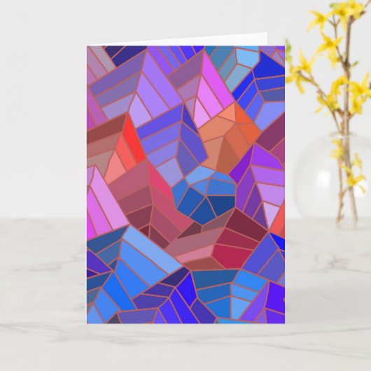 ファンタジーマウンテンズビューザスカイ カード (黄色い花)