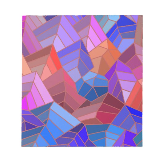 ファンタジーマウンテンズビューザスカイ ノートパッド (正面)