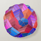 ファンタジーマウンテンズビューザスカイ ラウンドクッション (裏面)