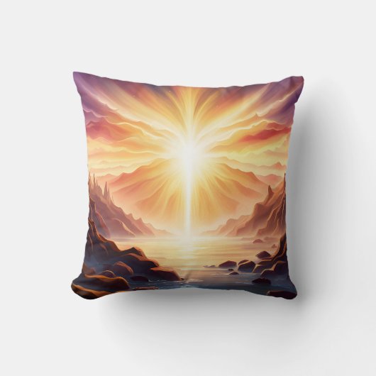 ファンタジーマウンテンバレーレイク クッション (正面)