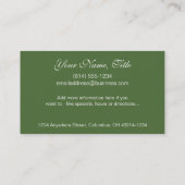 ファンタジーマザーアースの名刺 名刺 (裏面)