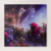 ファンタジーマジカルガーデンランドスケープウィズマンション ジグソーパズル (横)