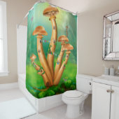 ファンタジーマッシュルーム蜂蜜アガリクス シャワーカーテン (インサイチュ)