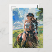 ファンタジーマンガライダ鮮やかー ポストカード (正面/裏面)