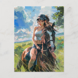 ファンタジーマンガライダ鮮やかー ポストカード