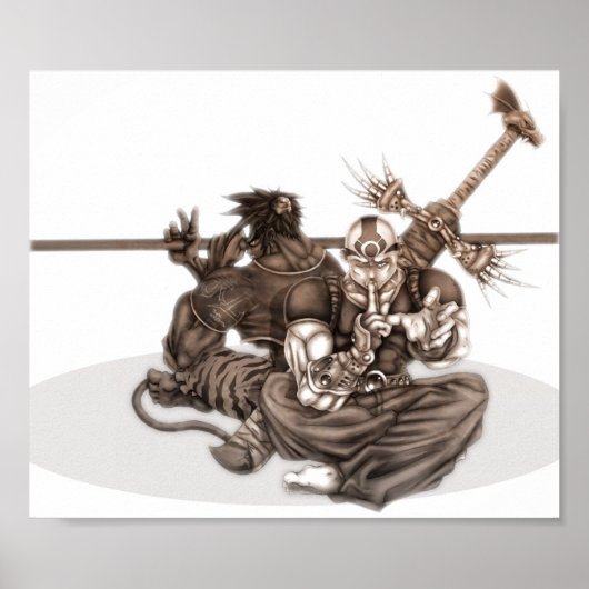 ファンタジーマンガ戦士 ポスター (正面)