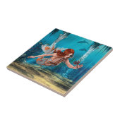 ファンタジーマーメイドとシーリリー タイル (側面)