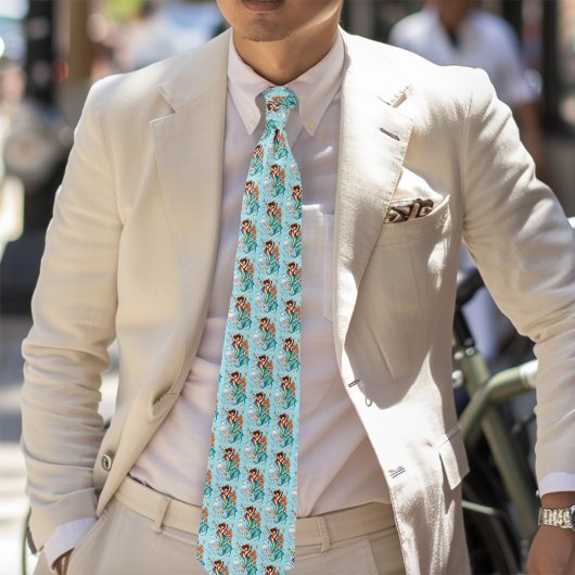 ファンタジーマーメイドティール(緑がかった色)テール ネクタイ