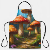 ファンタジームシュロムオールオーバープリントエプロン エプロン (正面)