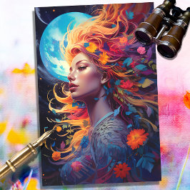 ファンタジームーンガール4デクページ紙 薄葉紙