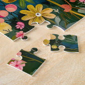 ファンタジームーンライトで森のキノコ ジグソーパズル (側面)