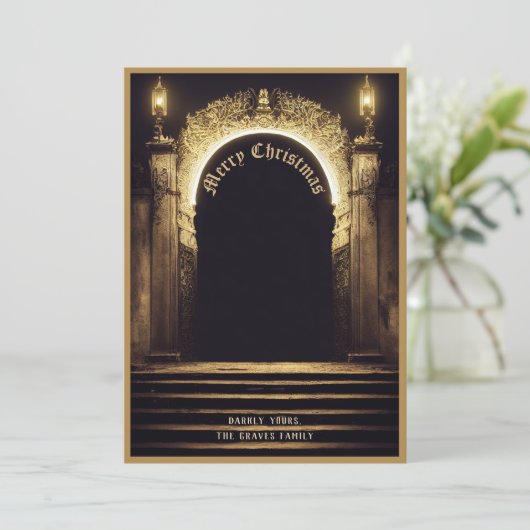 ファンタジーメリークリスマスホリデーカード シーズンカード (スタンド正面)