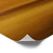 ファンタジーモダン金ゴールド赤 ポスター (角)