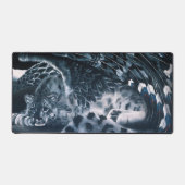 ファンタジーユキヒョウ デスクマット (正面)