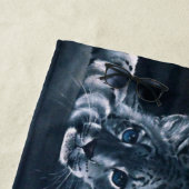 ファンタジーユキヒョウ ビーチタオル (インサイチュ)