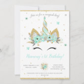 ファンタジーユニコーンの招待状 招待状 (正面)