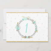 ファンタジーユニコーンの招待状 7x5 招待状 (裏面)