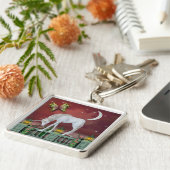 ファンタジーユニコーンキーチェーン キーホルダー (側面)