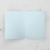 ファンタジーユニコーングリーティングカード シーズンカード (内部)