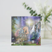 ファンタジーユニコーンママとベビー (スタンド正面)