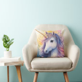 ファンタジーユニコーン装飾用クッション クッション (椅子)