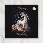 ファンタジーユニコーン誕生日 フェイバータグ (裏面)