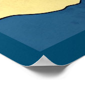 ファンタジーユニコーン – ウッドカット4 ポスター (角)