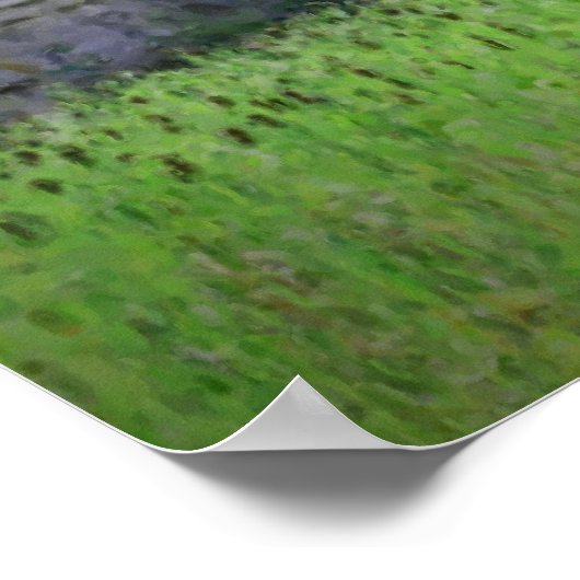 ファンタジーライオン動物アートフォト絵画ズ ポスター (角)