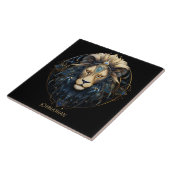 ファンタジーライオン〔占星術の〕十二宮図シンボルサンサイン名レオ タイル (側面)