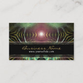 ファンタジーライトフラクタルアーティスト名刺 名刺 (裏面)