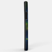 ファンタジーライト抽象芸術ブルーグリーンイエローフラクタル Case-Mate iPhoneケース (裏面/右)