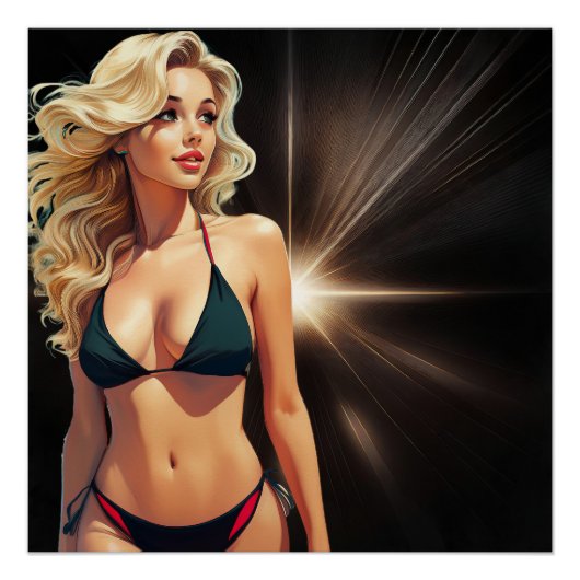 ファンタジーライフ – ブロンドビーチバベ ポスター (正面)