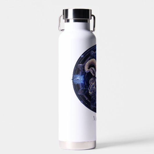 ファンタジーラム〔占星術の〕十二宮図シンボルシナ銀河系アリー ウォーターボトル (正面)