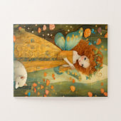 ファンタジーランドの愛らしいキャラクター ジグソーパズル (横)