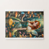 ファンタジーランドの愛らしいキャラクター ジグソーパズル (横)