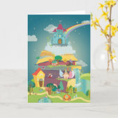 ファンタジーランドグリーティングカード カード (黄色い花)