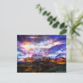 ファンタジーランドスクレープはがき ポストカード (スタンド正面)