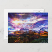 ファンタジーランドスクレープはがき ポストカード (正面/裏面)