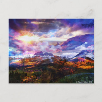 ファンタジーランドスクレープはがき ポストカード