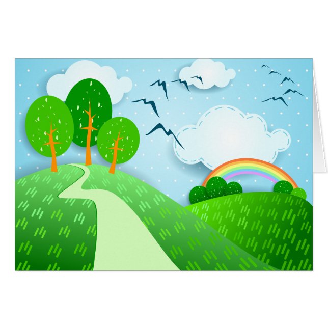 ファンタジーランドスケープ，カード (正面横)